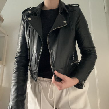 Echtlederjacke