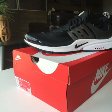 Nike Presto White/Black Size 46/12