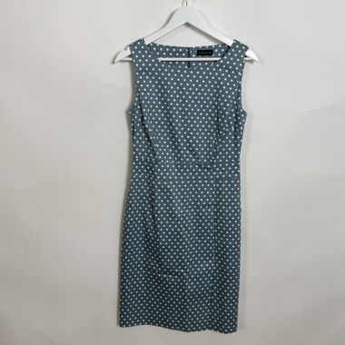 Cappelini Kleid ohne Ärmel mit Punkten