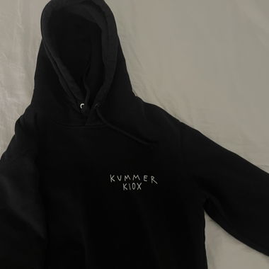 KUMMER Hoodie schwarz