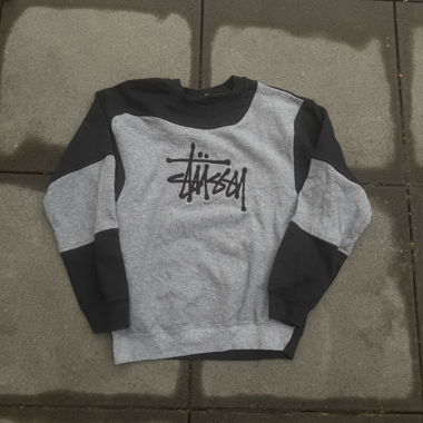Stussy grey black reworked