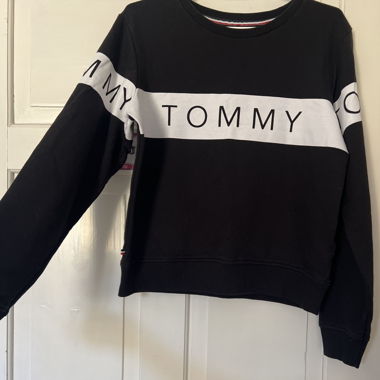 Felpa Tommy nera