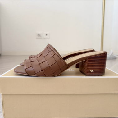 Michael Kors Ingrid Woven Midheel Mules