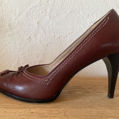 Escarpins bordeaux Clarks/41