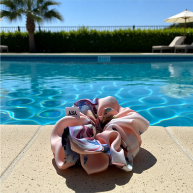 Scrunchie - Scrunchie fatto a mano 100% seta