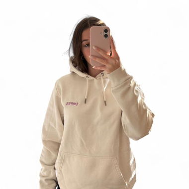 Felpa Snipes Cream e Purple
