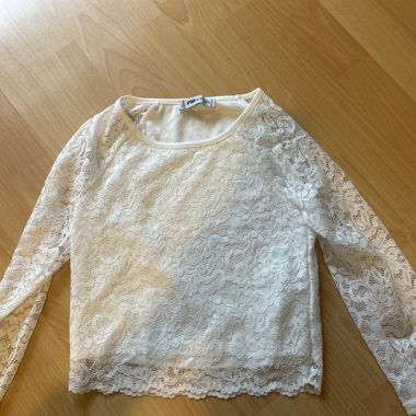 Weiße Bluse 