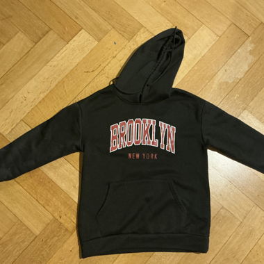 Brooklyn-Hoodie schwarz