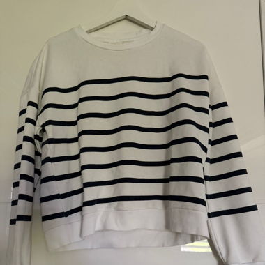 gestreifter Pullover (Pull and Bear)