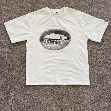 T-shirt blanc graphique