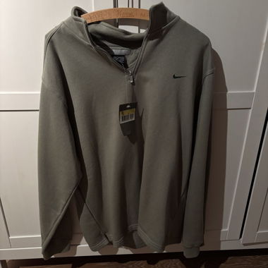 Vintage Nike Herren Fleece-Sweatshirt Halbzip S