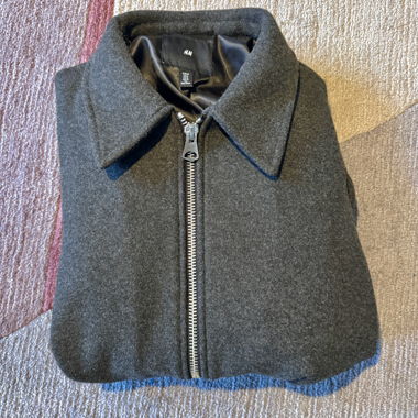 Overshirt in misto lana – Regular Fit, come nuovo