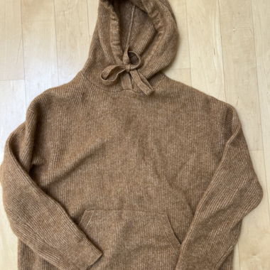 Sweat à capuche en laine tricoté Marc O'Polo