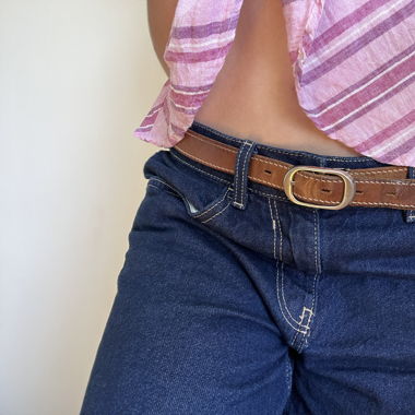 Vintage Leather belt 