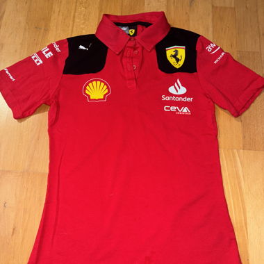 Polo Ferrari original pour femmes