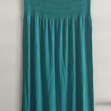 Turquoise camisole dress