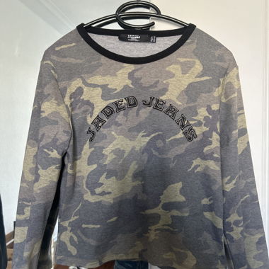 Jaded london Camo Top