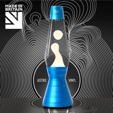 Mathmos x Rankin Vinyl Astro Lava Lamp Klar-Weiss
