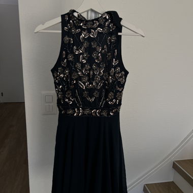 LACE&BEADS evening dress XS black