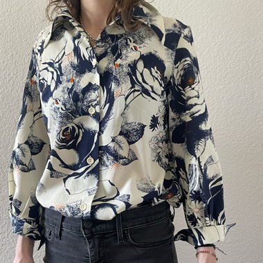 Flowerprint Blouse