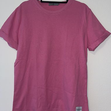 T-shirt rose Calvin Klein Jeans slim fit 