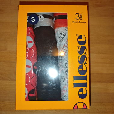 Ellesse Herren-Trunks Grösse S 3er-Pack