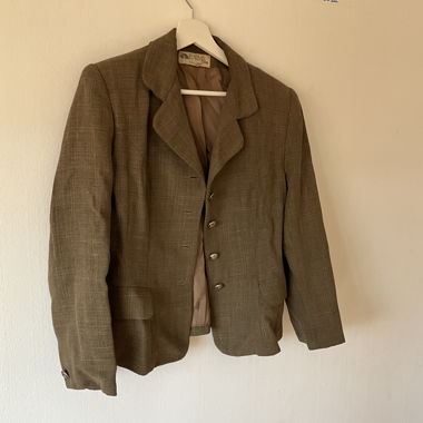 Pantalon et blazer de costume marron