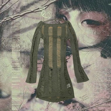 Jaded london green dress
