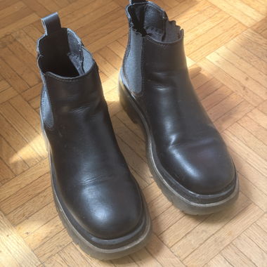 Black Chelsea Boots Gr. 37
