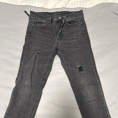 Stradivarius regular high waist jeans / size EU 40