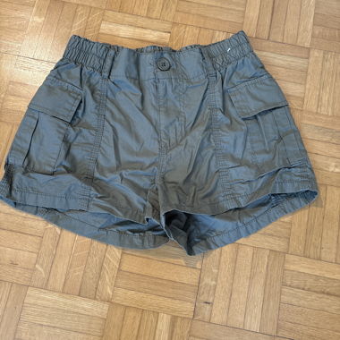 Short cargo gris-vert