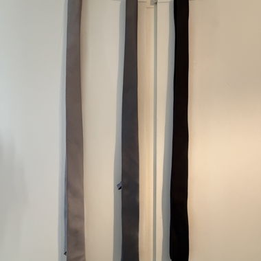 Set di cravatte eleganti di Seta fatte a Firenze 