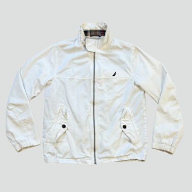 Nautica casual jacket white