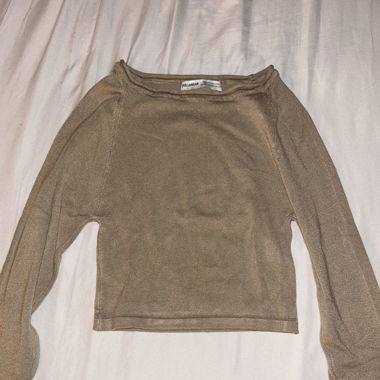 brown longsleeve from pull&bear