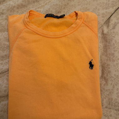  Ralph Lauren orange sweatshirt