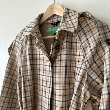 Benetton Mantel Trenchcoat