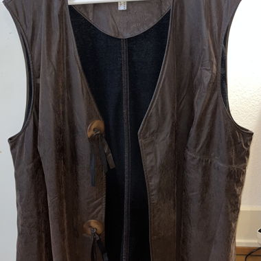 Gilet marrone