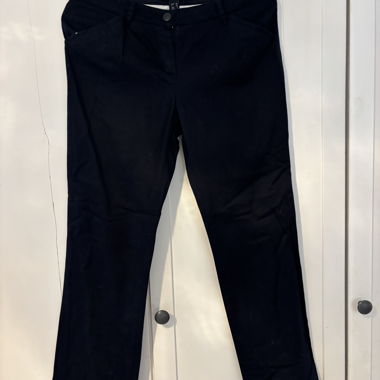 Pantaloni in tessuto Mango neri