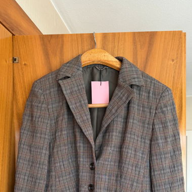 Klassisch Karierter Blazer