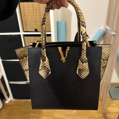Borsa a mano Versace in pelle
