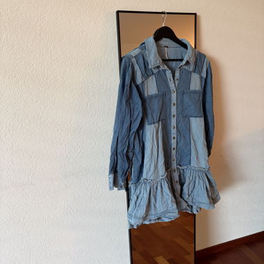 Denim tunic dress