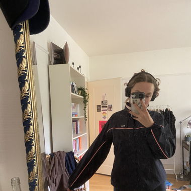 vintage asics windbreaker 