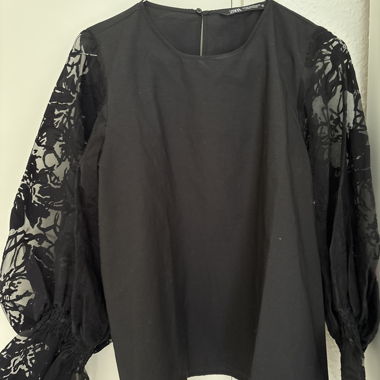 Zara Black Blouse