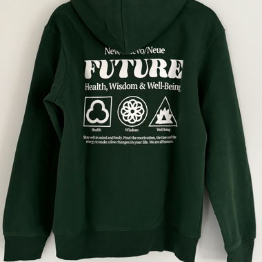 Grüner Hoodie Gr. XS
