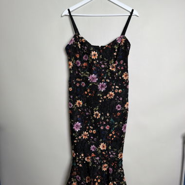Guess floral lace dress