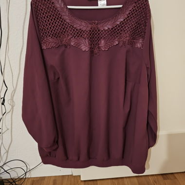 Blusa Bordeaux Dressin, Taglia 54/56