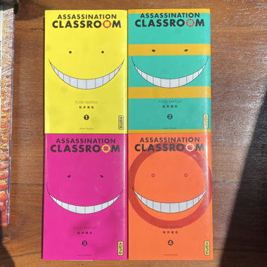 Assassination Classroom tomi 1-4