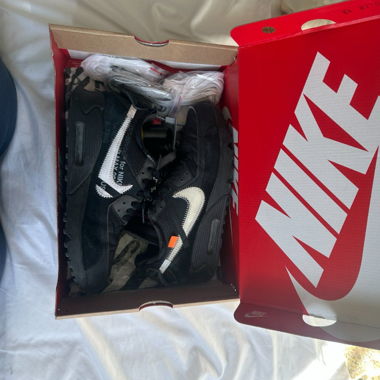 Nike Air Max 90 Off-White Schwarz