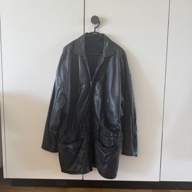 Veste en cuir Gianni Versace