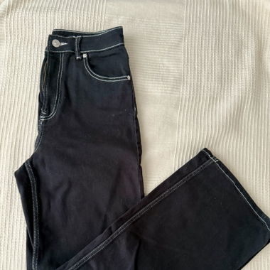 Wide leg jeans